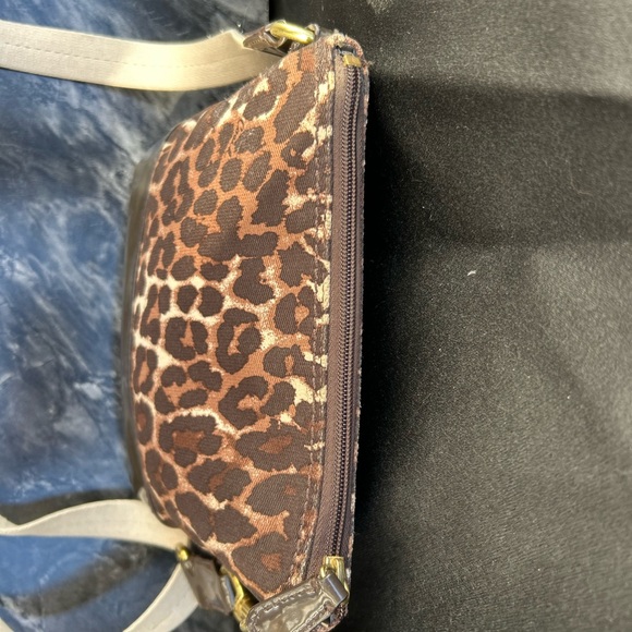 Coach Park Ocelot Print Swingpack Crossbody Bag - Picture 9 of 16